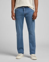 Lee Daren Zip Fly Męskie Spodnie Jeansowe Light Worn L707SQBH 112319362